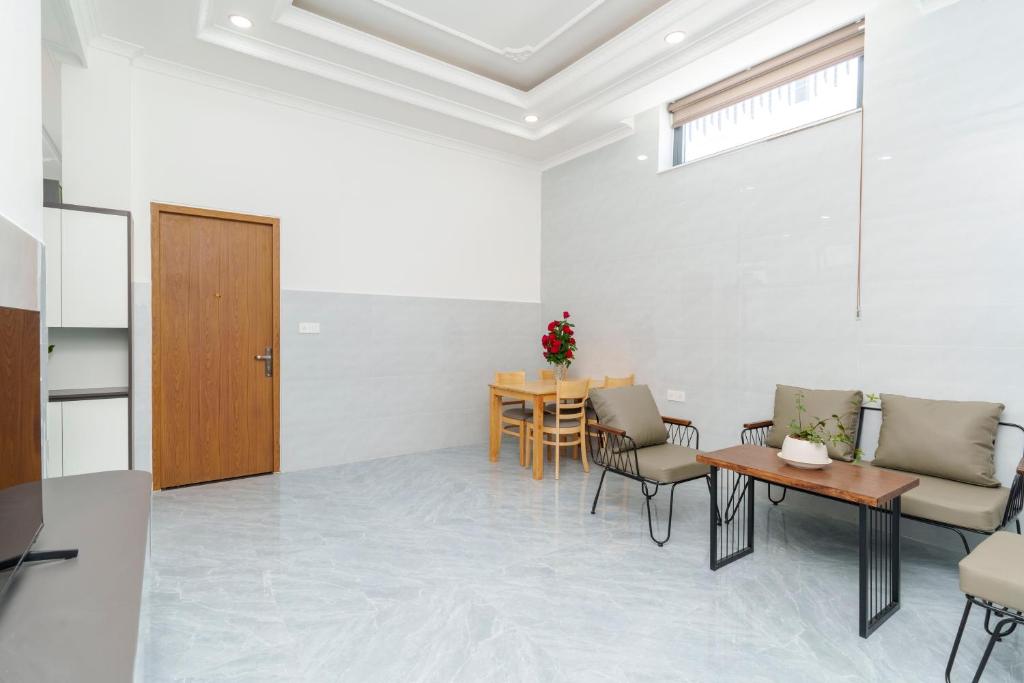 Kuchyň nebo kuchyňský kout v ubytování Serene Stay