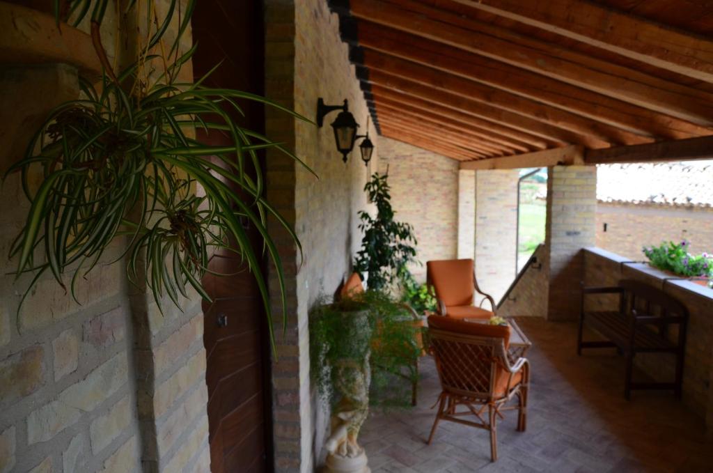 Posedenie v ubytovaní B&B Il Casolare
