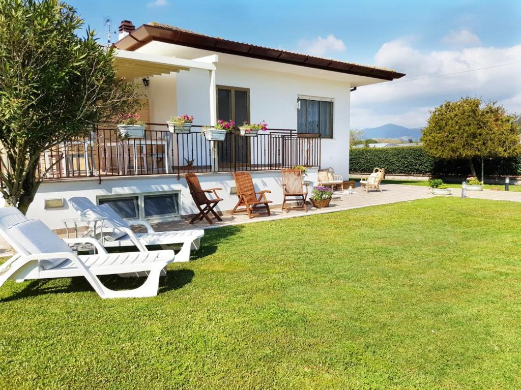 Zahrada ubytování VILLA ROSA - Sperlonga Vertice Rooms