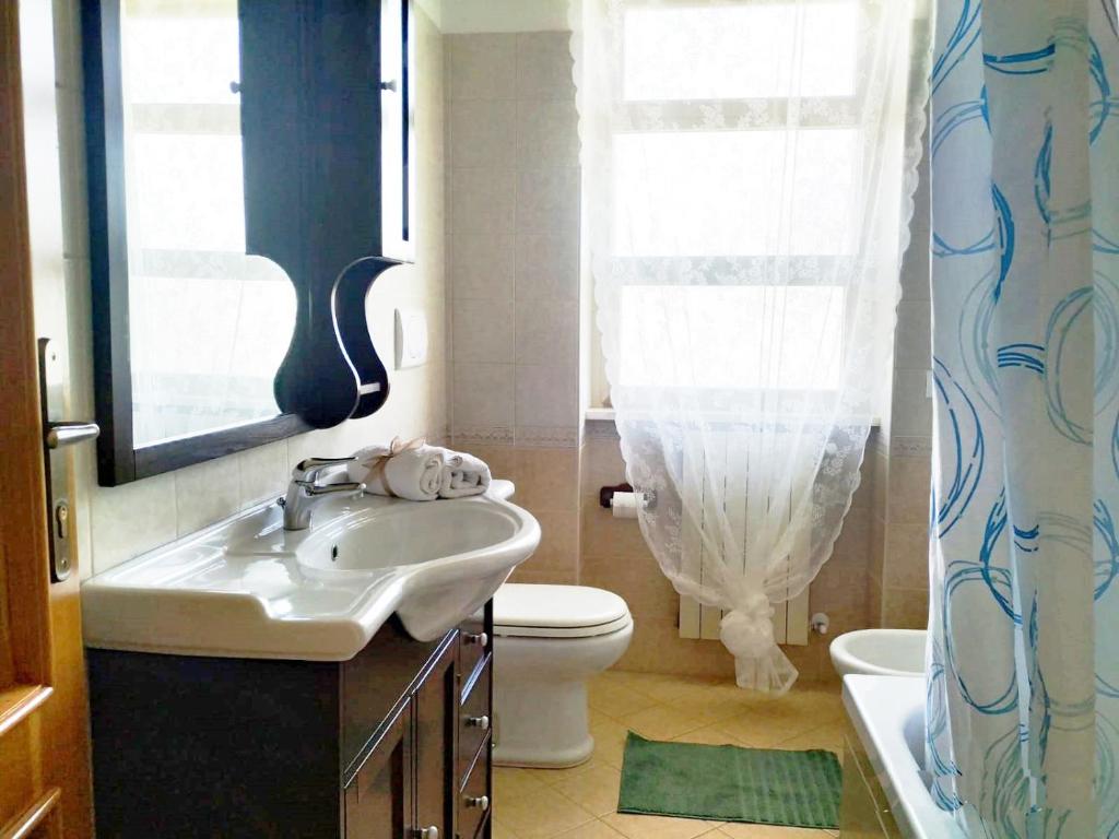 Koupelna v ubytování VILLA ROSA - Sperlonga Vertice Rooms