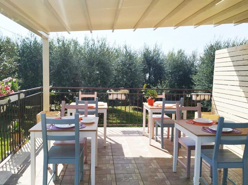 Balkón nebo terasa v ubytování VILLA ROSA - Sperlonga Vertice Rooms