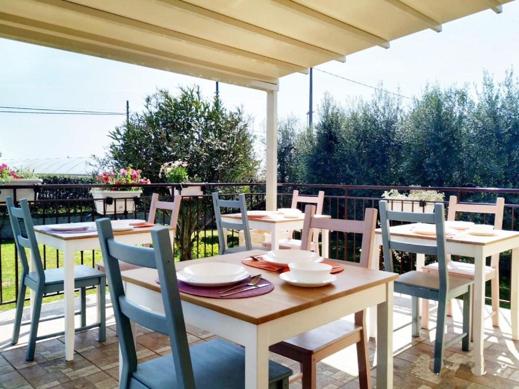Balkón nebo terasa v ubytování VILLA ROSA - Sperlonga Vertice Rooms
