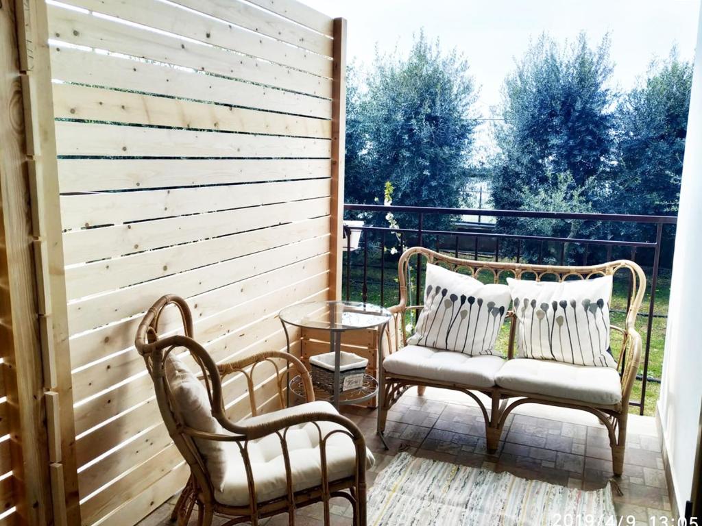 Posezení v ubytování VILLA ROSA - Sperlonga Vertice Rooms