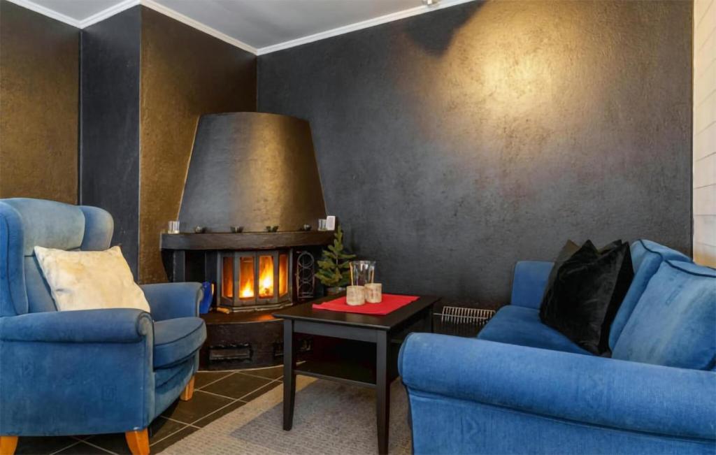 Χώρος καθιστικού στο Pet Friendly Apartment In Hemsedal