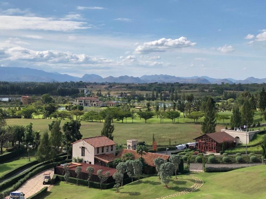 A bird's-eye view of Toscana Villa Khao Yai