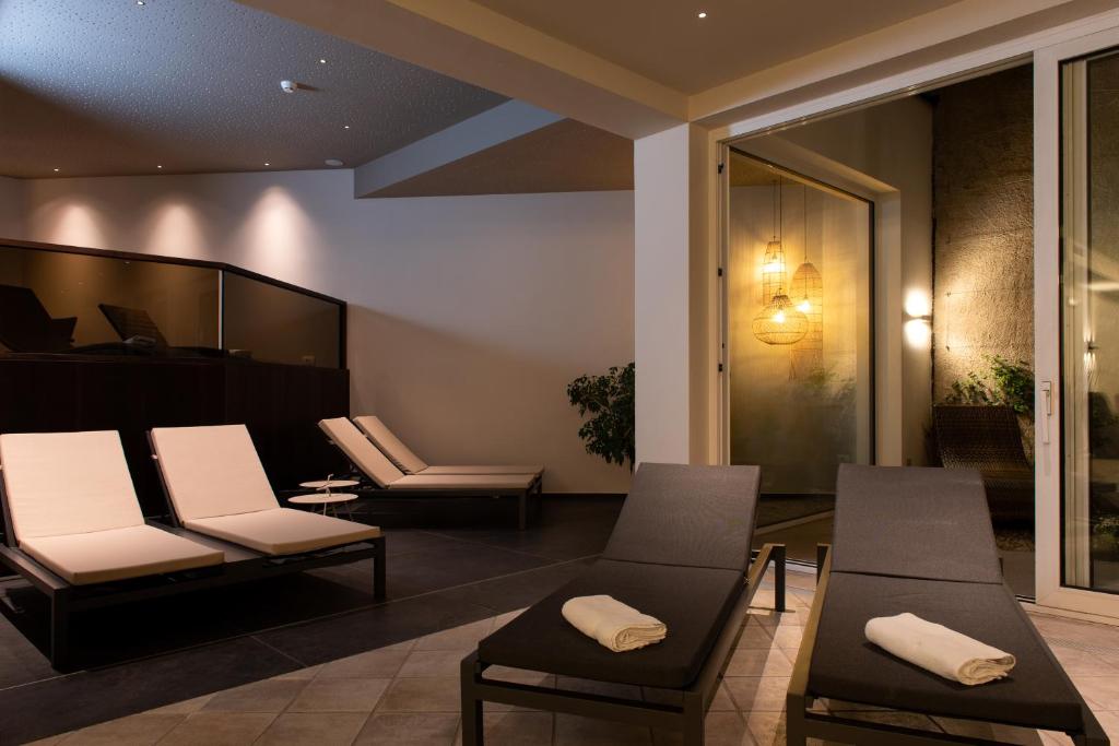 Posezení v ubytování Hotel Ladurner