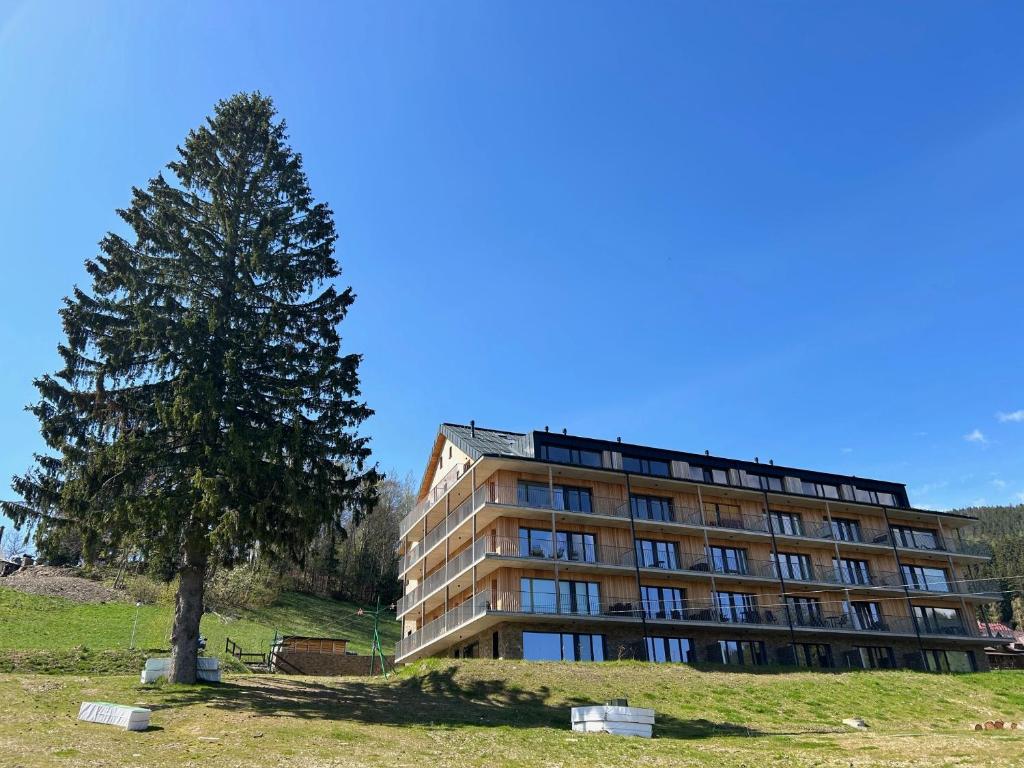 Budova, kde se apartmán nachází