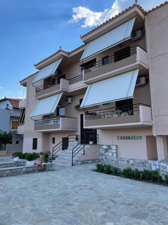 Budova, kde se apartmán nachází