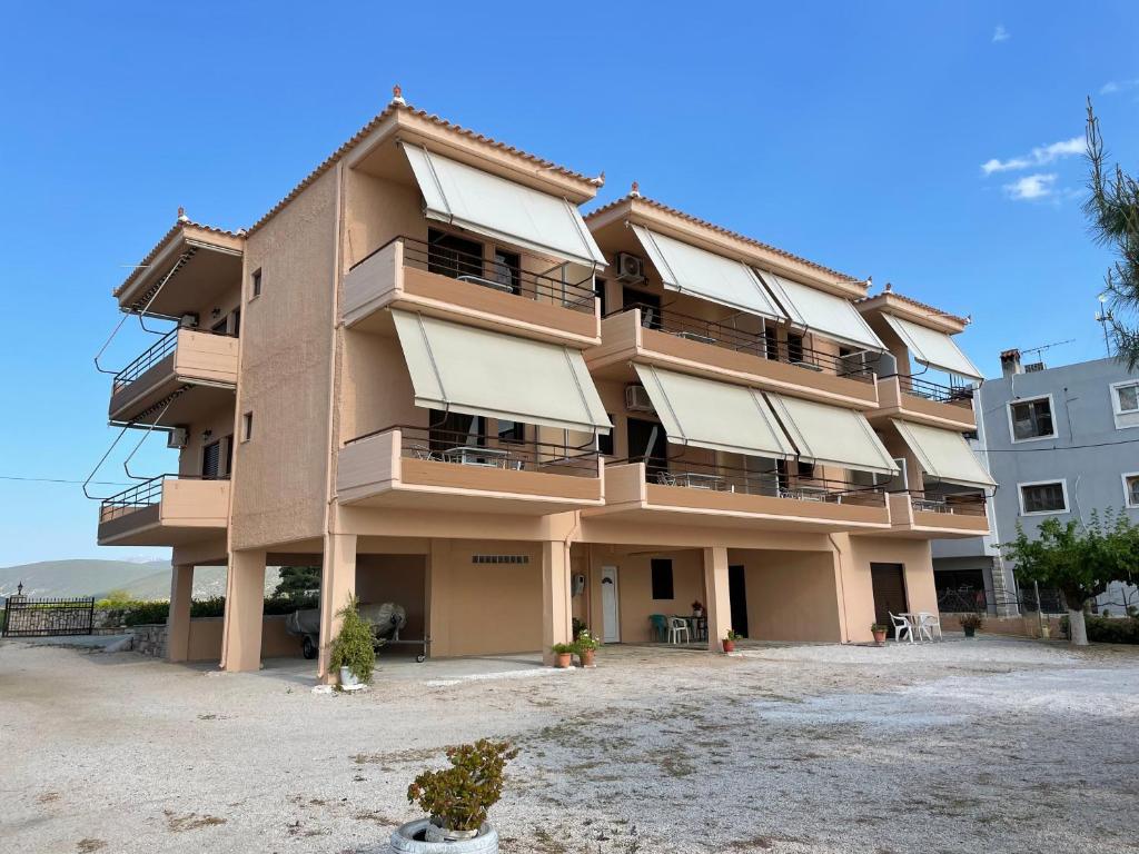 Budova, kde se apartmán nachází