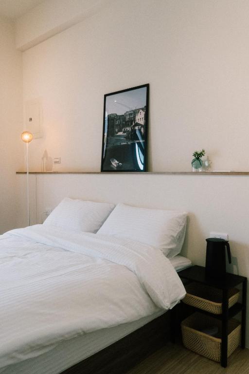 Postel nebo postele na pokoji v ubytování Bow Inn