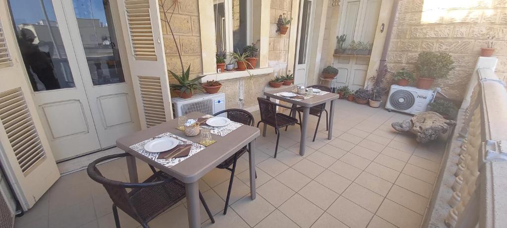 Balkón nebo terasa v ubytování B&B Acanto Lecce