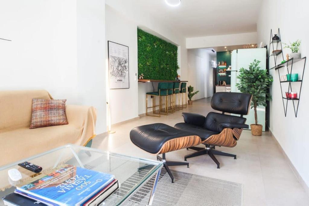 Posedenie v ubytovaní Beautiful Elegant Apartment Next to Monastiraki