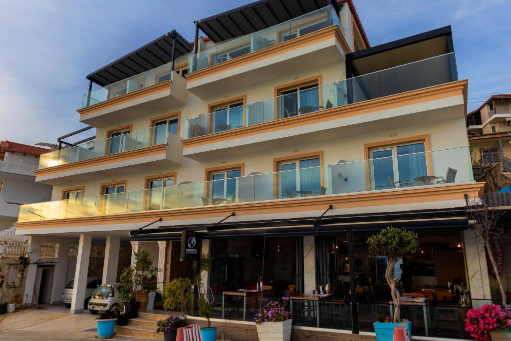 Budova, kde se hotel nachází