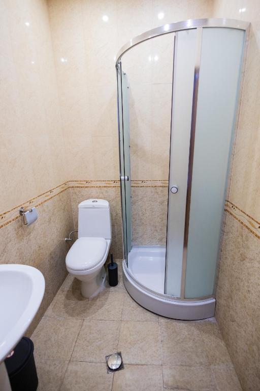 Koupelna v ubytování YAN HOTEL