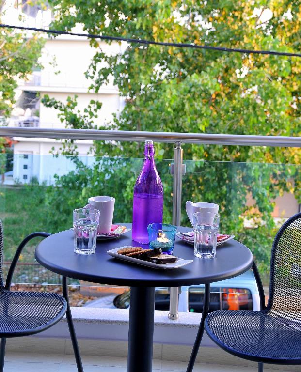 Balkón nebo terasa v ubytování Panorama Inn Hotel