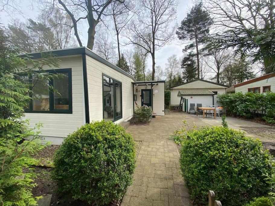 Zahrada ubytování Sfeervol chalet Hoenderloo, de Veluwe
