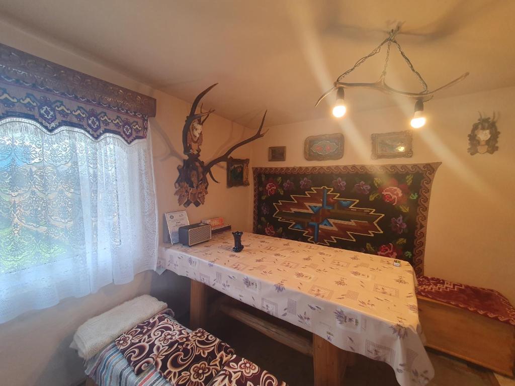 Postel nebo postele na pokoji v ubytování Casa tradițională Bilbor