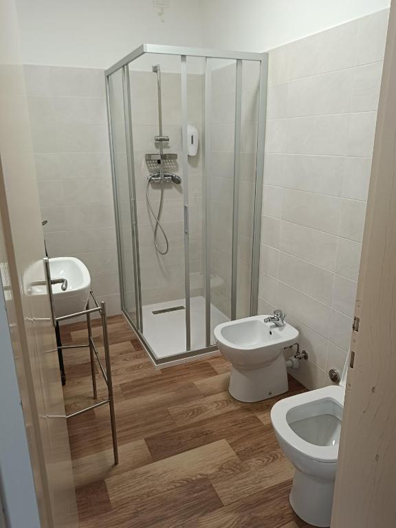 Koupelna v ubytování Affittacamere La Loggia