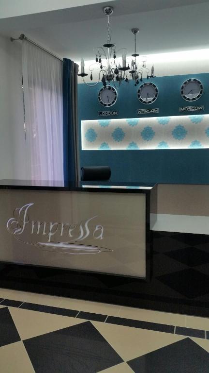 Certifikát, ocenenie alebo iný dokument vystavený v ubytovaní Hotel Impressa