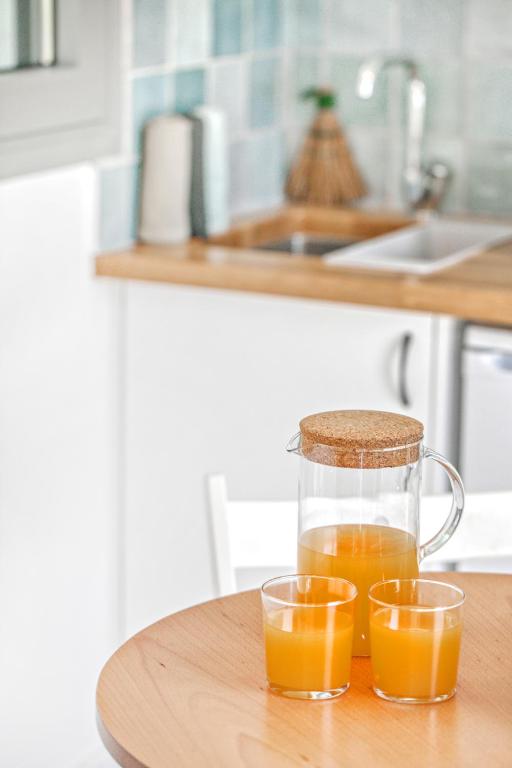 Kuchyň nebo kuchyňský kout v ubytování Kumquart estate- Mandarin
