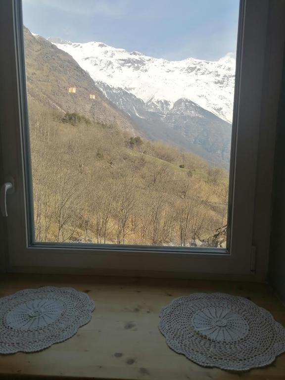 Nespecifikovaný výhled na hory nebo výhled na hory při pohledu z apartmánu