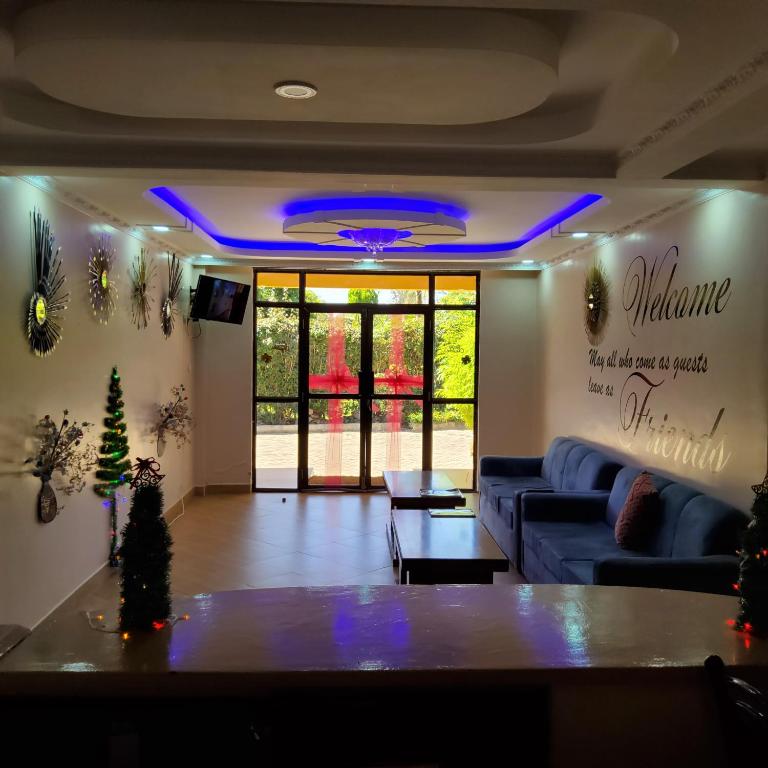 Posezení v ubytování Monrovia Guest House