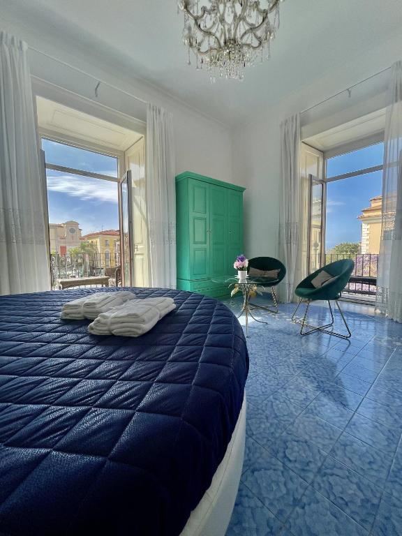 Posezení v ubytování Ambasciata Sorrento Relais