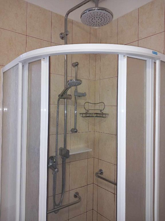 Koupelna v ubytování Apartmán Modré z nebe