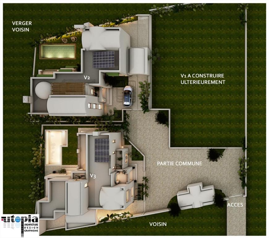 Villas Sophia في الحمامات: مخطط ارضي للمنزل