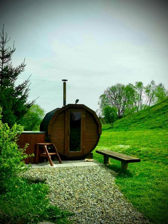 Paesaggio naturale nelle vicinanze dello chalet