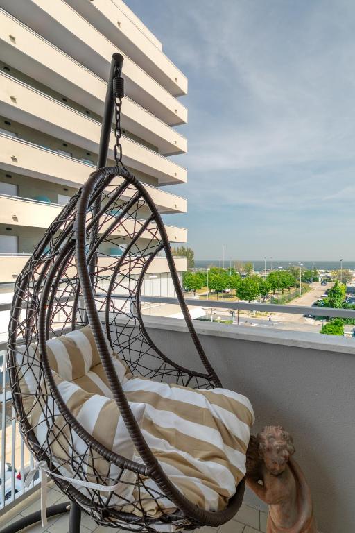 A balcony or terrace at Suite vista mare