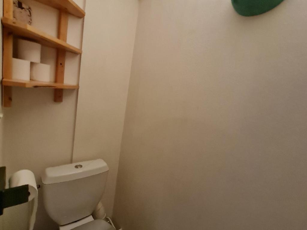 Łazienka w obiekcie Appartement Cosy au Centre-Ville - Idéal pour Explorer Nancy et Verdun! - FR-1-585-84