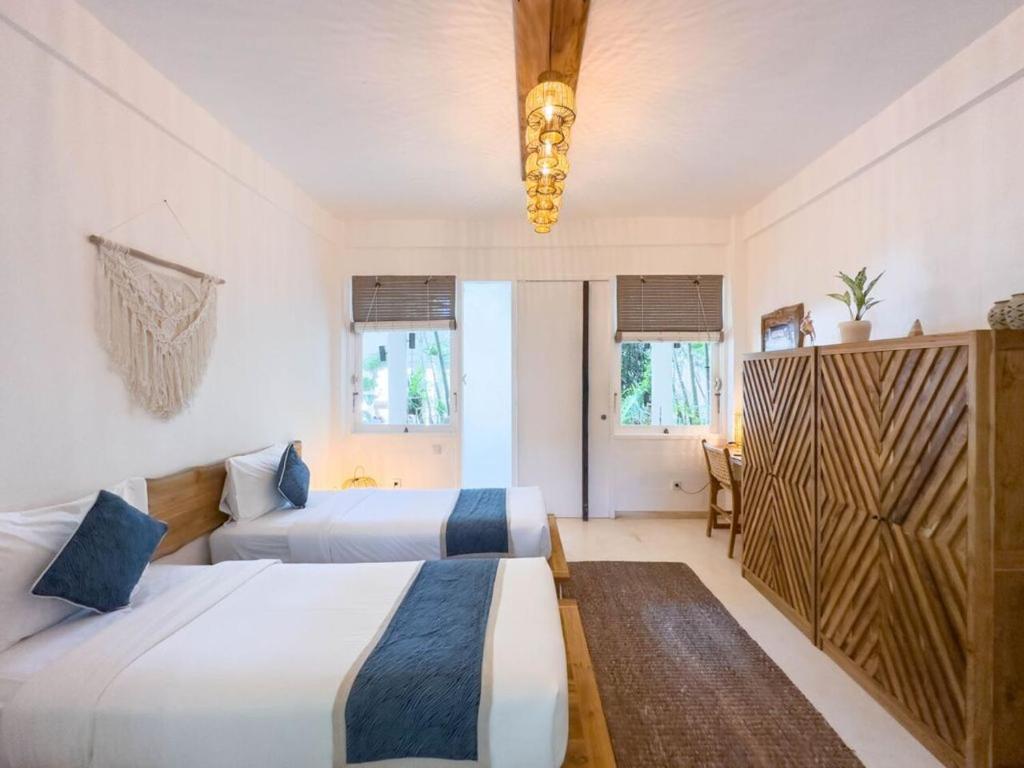 The Green Room Canggu - Double Or Twin Room With Garden View
