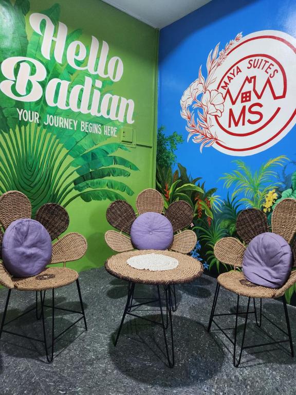 Posezení v ubytování Maya Suites Badian powered by Cocotel