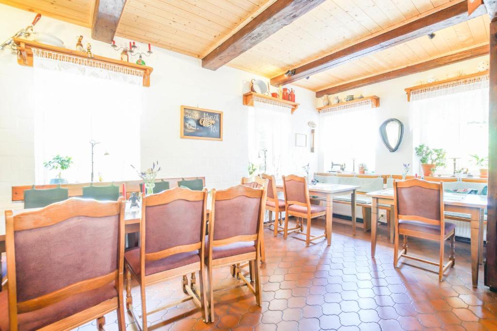 Posezení v ubytování Pension Lindenkrug