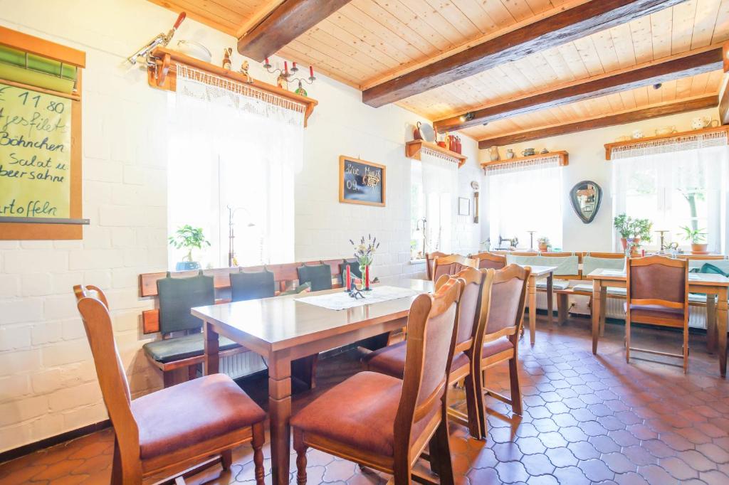 Restaurace v ubytování Pension Lindenkrug
