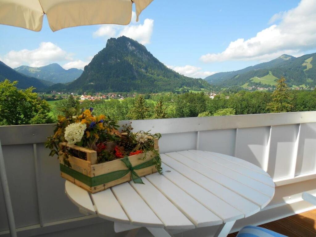 Uma vista geral da montanha ou uma vista da montanha a partir da casa de férias
