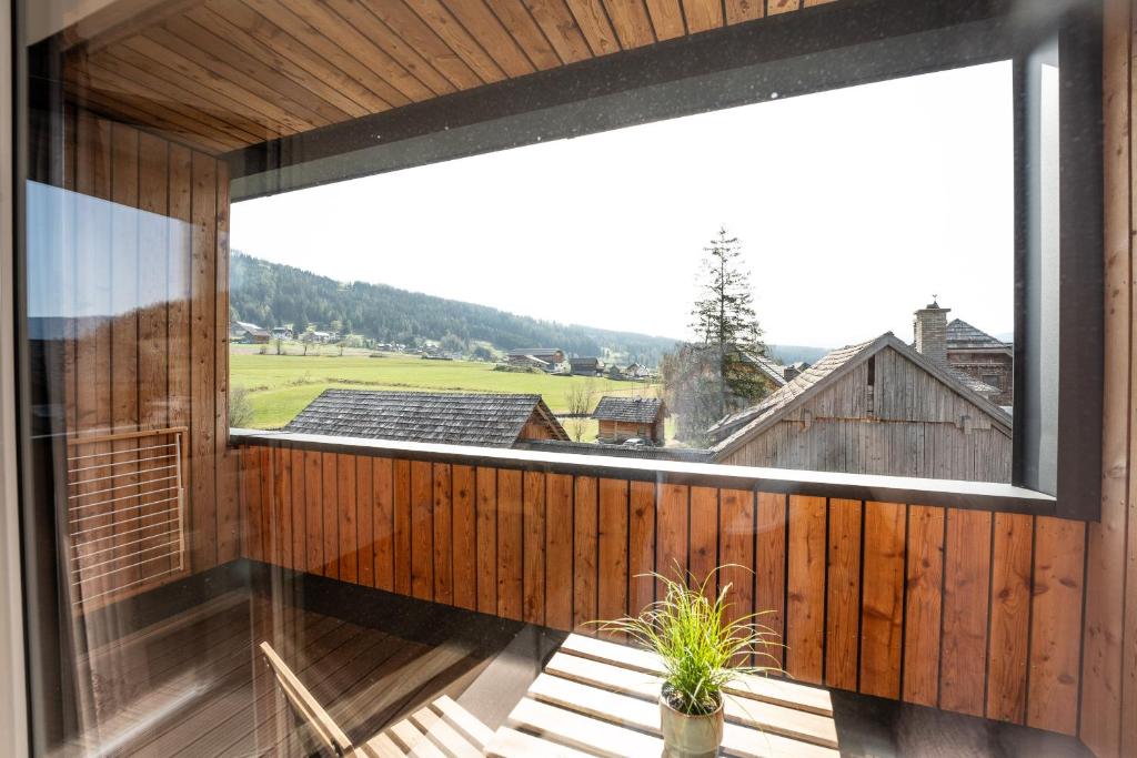 Nespecifikovaný výhled na hory nebo výhled na hory při pohledu z apartmánu