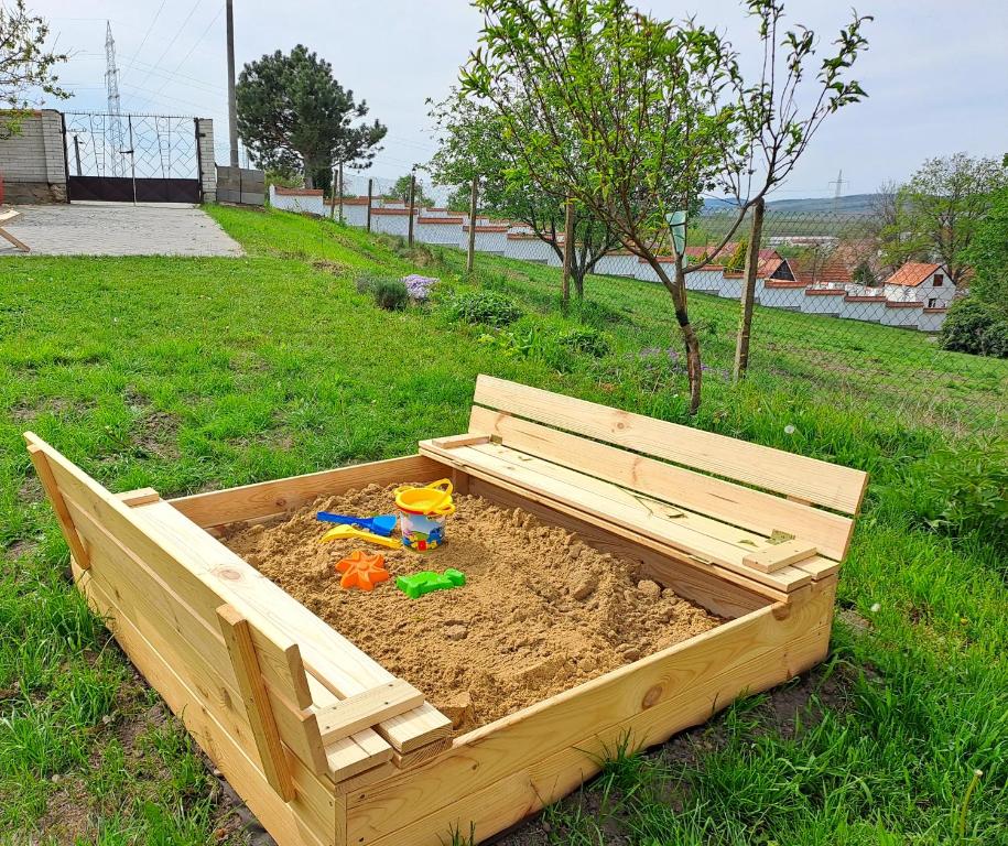 Zahrada ubytování Domek na vinohradech