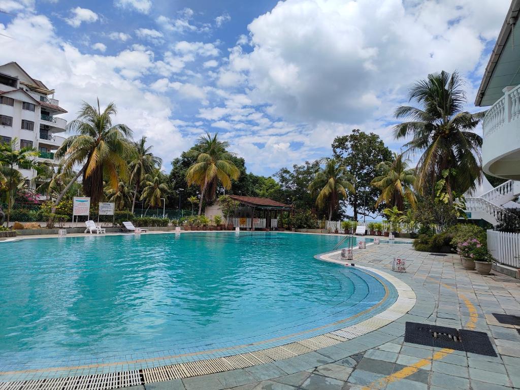 Bazén v ubytování BAYU BEACH RESORT nebo v jeho okolí