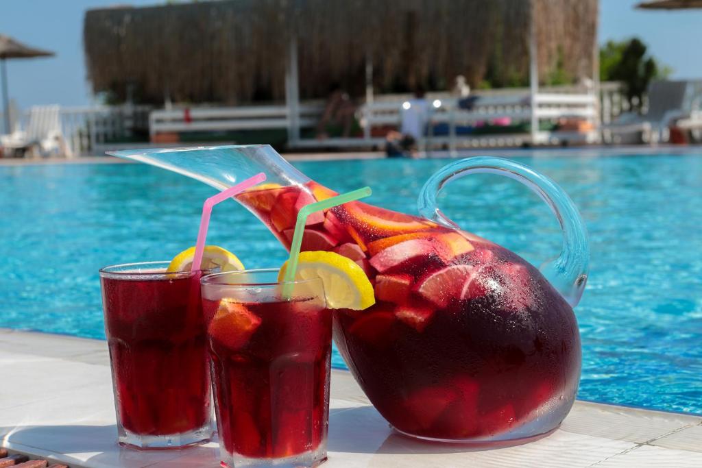 Bebidas em Olbios Marina Resort Hotel