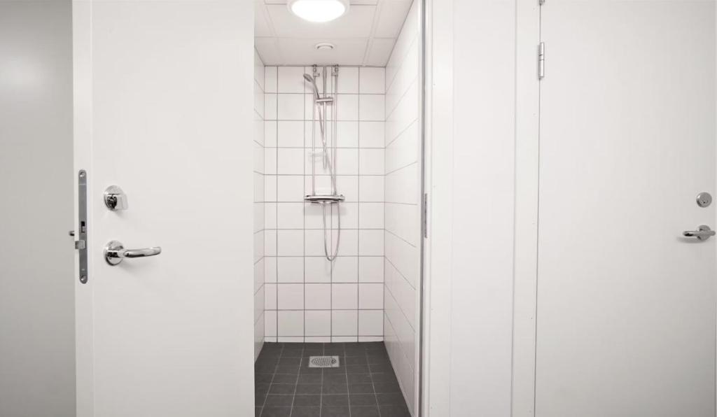 Koupelna v ubytování Forenom Hostel Lund Örtofta