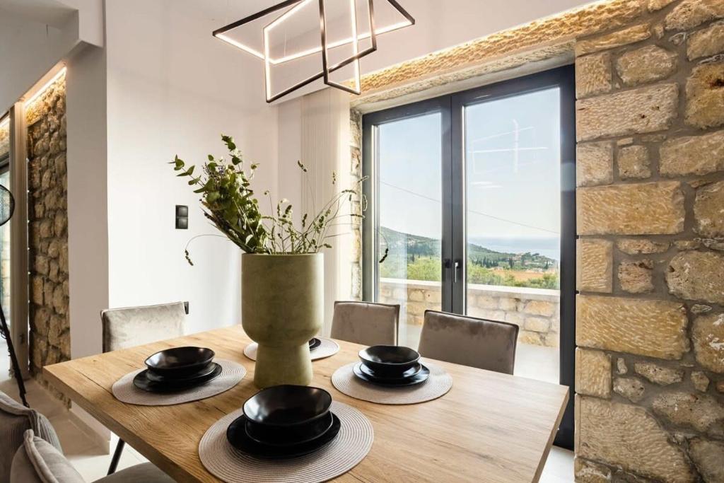 Fotografie z fotogalerie ubytování Mani Stone Villa A Paradise of Panoramic Views v destinaci Kotrónion