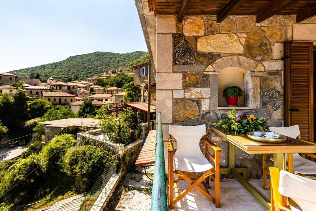 Nespecifikovaný výhled na hory nebo výhled na hory při pohledu z apartmánu