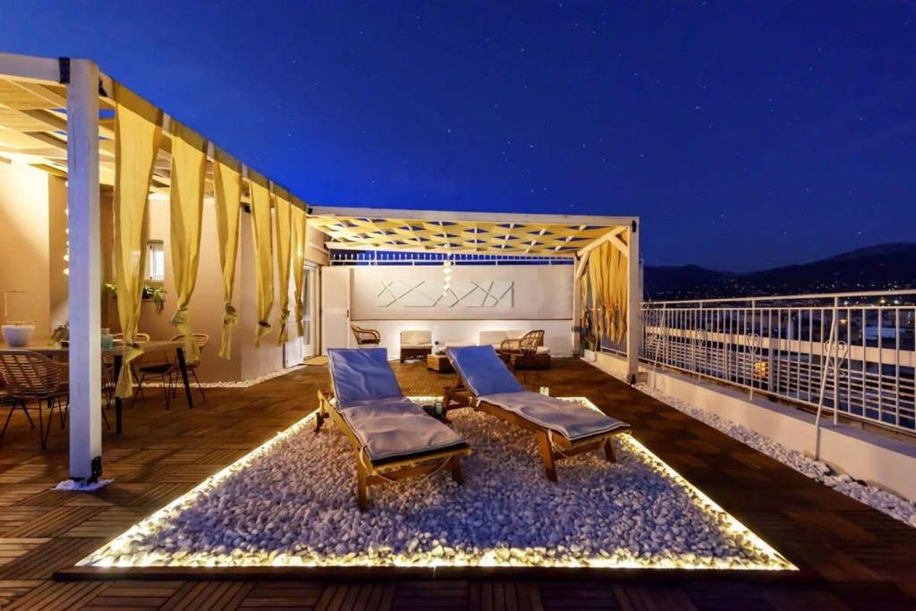 Balkon lub taras w obiekcie City Skyloft - Top location & Private Roof Garden