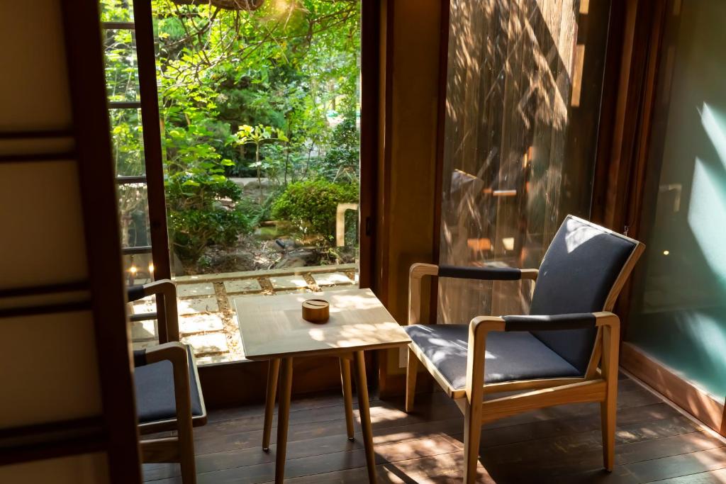 Posezení v ubytování NIPPONIA HOTEL NARA NARAMACHI
