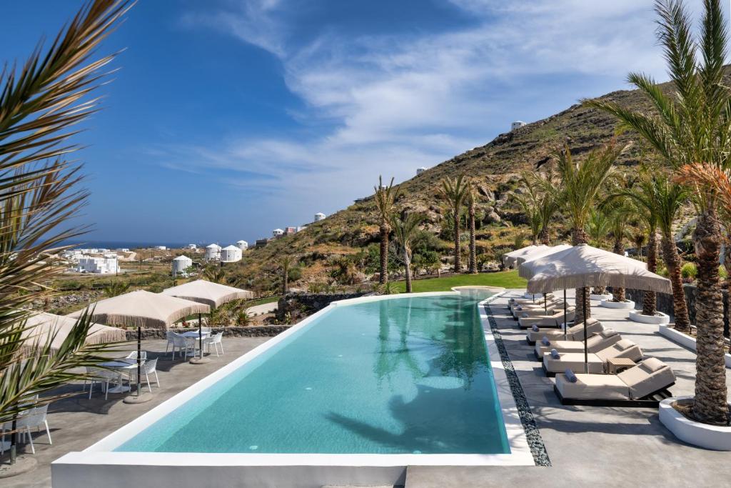Bazén v ubytování Palm Island Suites nebo v jeho okolí