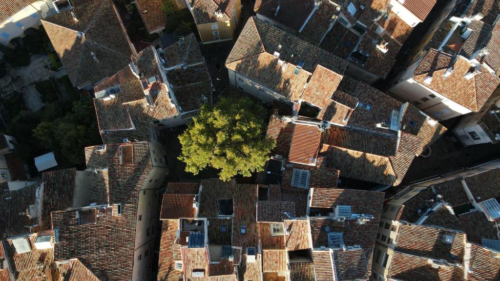 Letecký snímek ubytování Appartement centre historique Aix en Provence, Place RAMUS