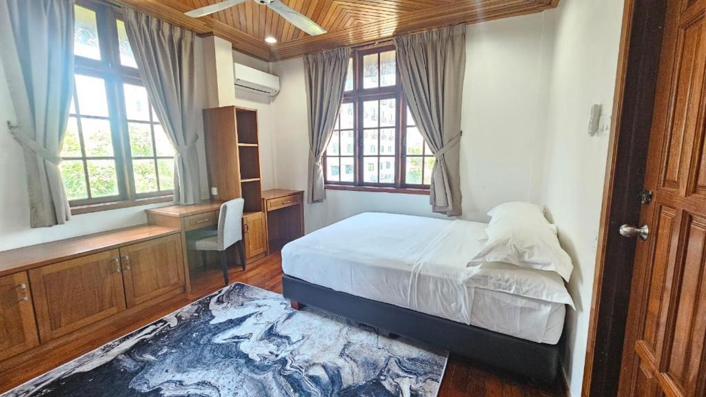 Postel nebo postele na pokoji v ubytování CASA ALRAWDAH