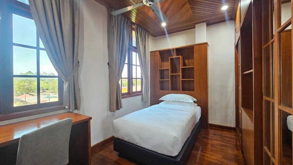 Postel nebo postele na pokoji v ubytování CASA ALRAWDAH